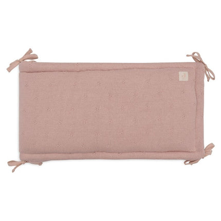 Jollein Boxbumper Cosy Knit Wild Rose 180 X 30 Cm - Jollein - Babywinkel - 8717329386815