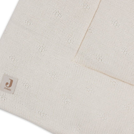 Jollein Boxkleed Cosy Knit Ivory 75 X 95 Cm - Jollein - Babywinkel - 8717329386754