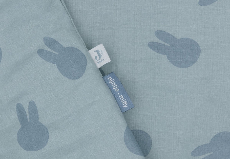 Jollein Dekbedovertrek Peuter Miffy Shadow Sea Green 100 X 140 Cm koop je bij Babywinkel