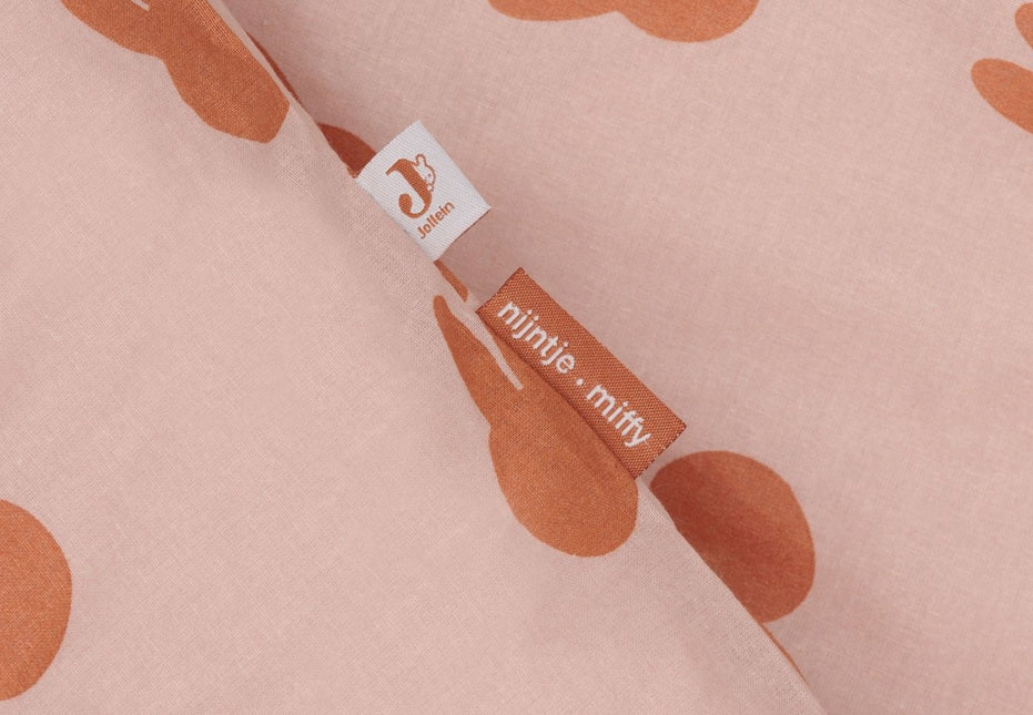 Jollein Dekbedovertrek Peuter Miffy Shadow Wild Rose 100 X 140 Cm koop je bij Babywinkel