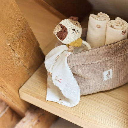 Jollein Etui Coudy Rib/ Milky Coffee - Babywinkel - 8717329401594