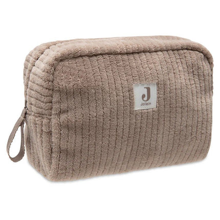 Jollein Etui Coudy Rib/ Milky Coffee - Babywinkel - 8717329401594