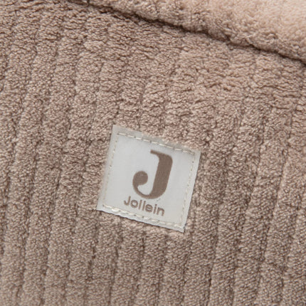 Jollein Etui Coudy Rib/ Milky Coffee - Babywinkel - 8717329401594