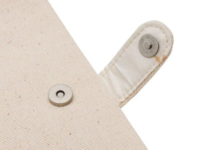 Jollein Groeiboekje Hoes Twill Natural 23X17cm koop je bij Babywinkel