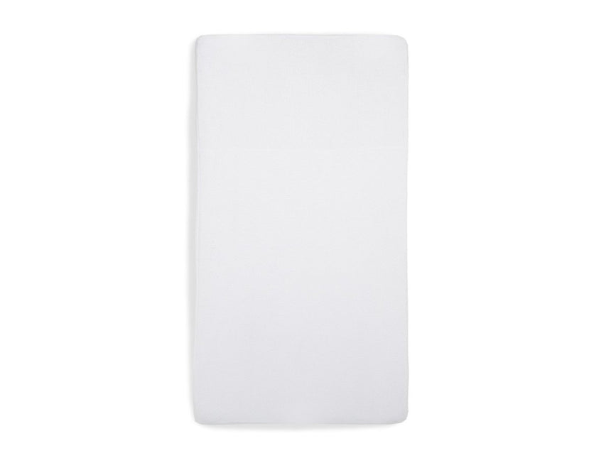 Jollein Hoeslaken Badstof Wit 60x120cm koop je bij Babywinkel