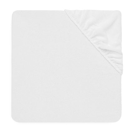 Jollein Hoeslaken Badstof Wit 60x120cm - Jollein - Babywinkel - 8717329312890
