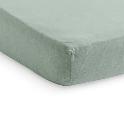 Jollein Hoeslaken Jersey Ash Green 60x120cm - Jollein - Babywinkel - 8717329359116