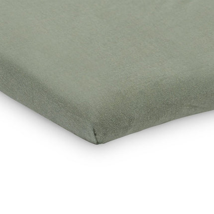 Jollein Hoeslaken Jersey Boxmatras Ash Green 75x95cm 2st - Jollein - Babywinkel - 8717329360037