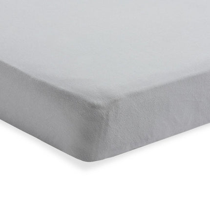 Jollein Hoeslaken Jersey Soft Grey 75x150cm - Jollein - Babywinkel - 8717329355866