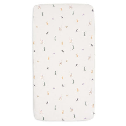 Jollein Hoeslaken Wieg Jersey Jungle Jambo 40/50 X 80/90 Cm - Jollein - Babywinkel - 8717329388284