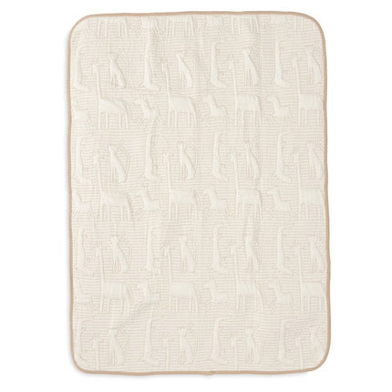 Jollein Ledikantdeken Jungle Jambo Biscuit/Oatmeal 100 X 150 Cm - Jollein - Babywinkel - 8717329387768