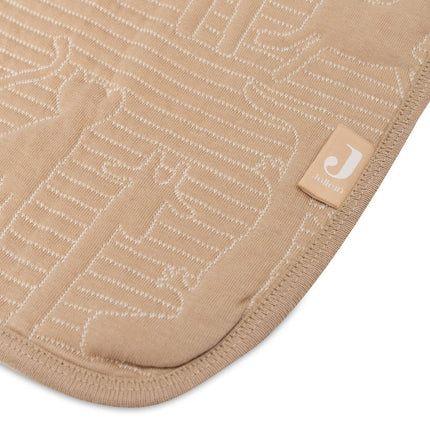 Jollein Ledikantdeken Jungle Jambo Biscuit/Oatmeal 100 X 150 Cm - Jollein - Babywinkel - 8717329387768