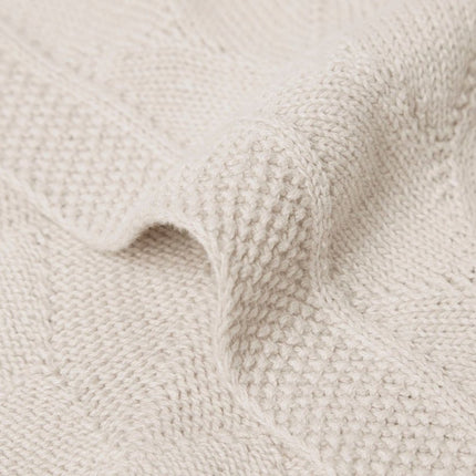 Jollein Ledikantdeken Shell Knit Nougat 100x150cm - Jollein - Babywinkel - 8717329373679