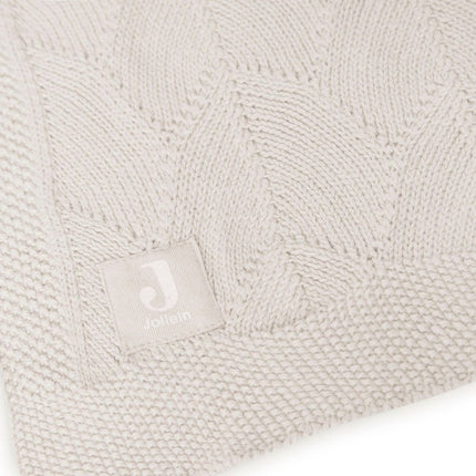 Jollein Ledikantdeken Shell Knit Nougat 100x150cm - Jollein - Babywinkel - 8717329373679