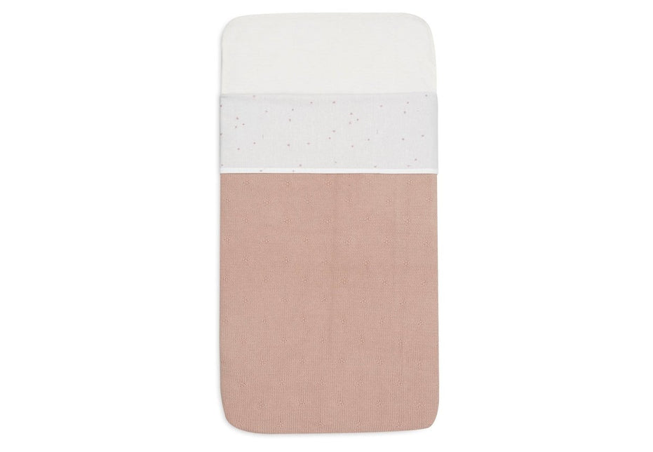 Jollein Ledikantlaken Twinkling Wild Rose 120X150Cm koop je bij Babywinkel