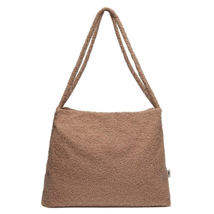 Jollein Luiertas Shopper Boucle Biscuit - Jollein - Babywinkel - 8717329373563