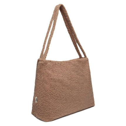 Jollein Luiertas Shopper Boucle Biscuit - Jollein - Babywinkel - 8717329373563