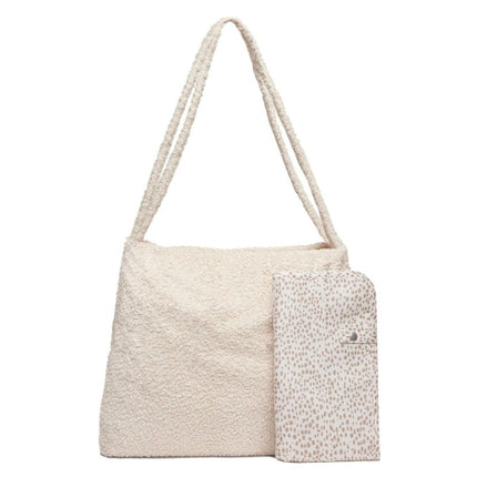 Jollein Luiertas Shopper Boucle Naturel - Jollein - Babywinkel - 8717329373570