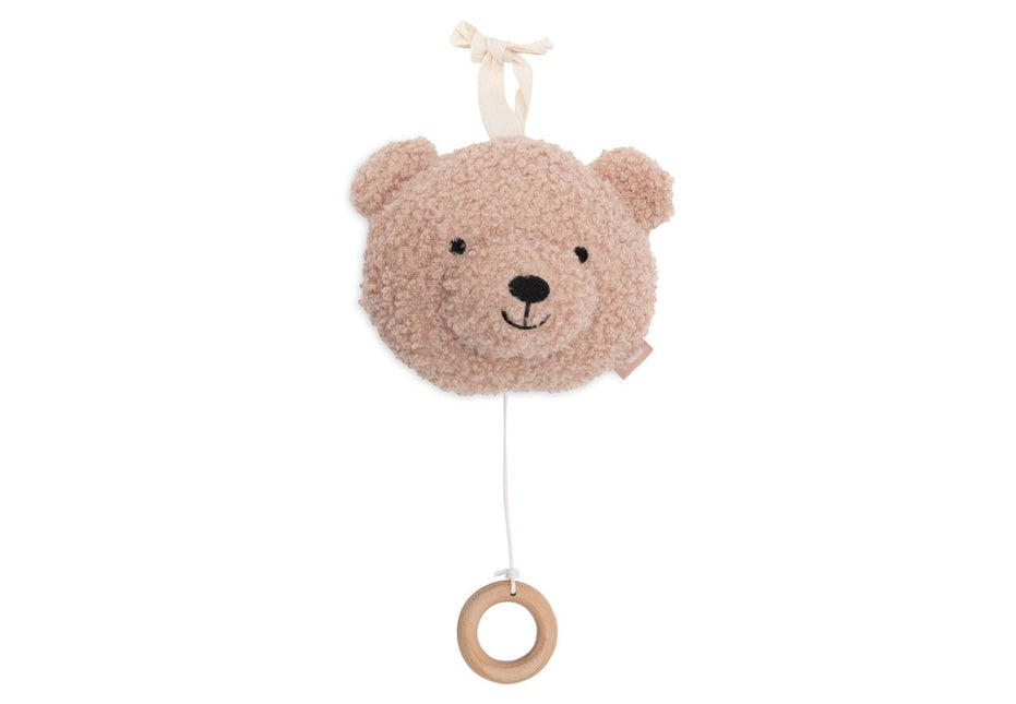 Jollein Muziekhanger Baby Teddy Bear Wild Rose - Jollein - Babywinkel - 8717329388758