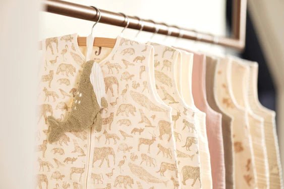 Jollein Slaapzak Baby Hydrofiel Animals Nougat - Jollein - Babywinkel - 8717329380110