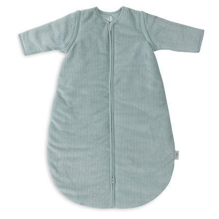 Jollein Slaapzak Baby Met Afritsbare Mouw Rib Sea Green 110Cm - Jollein - Babywinkel - 8717329384538