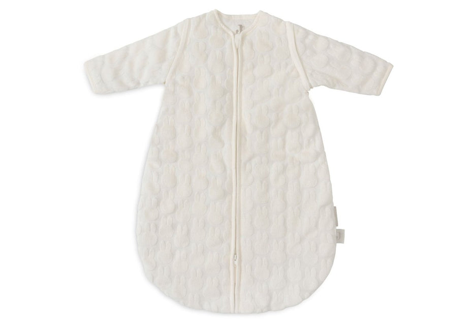Jollein Slaapzak Baby Met Afritsbare Mouw Rond Miffy Jacquard Ivory 60Cm - Jollein - Babywinkel - 8717329384675