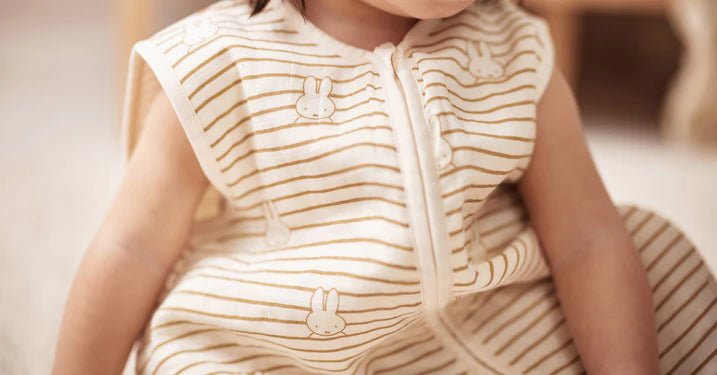 Jollein Slaapzak Baby Miffy Stripe Biscuit - Jollein - Babywinkel - 8717329380431