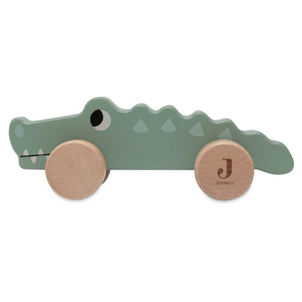 Jollein Speelgoed Auto Krokodil Op Wielen Jungle Jambo - Jollein - Babywinkel - 8717329388635