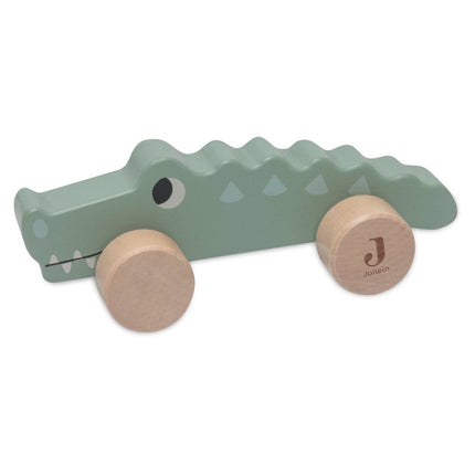Jollein Speelgoed Auto Krokodil Op Wielen Jungle Jambo - Jollein - Babywinkel - 8717329388635