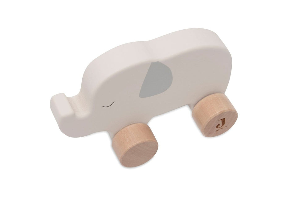 Jollein Speelgoed Auto Olifant Op Wielen Jungle Jambo - Jollein - Babywinkel - 8717329388642