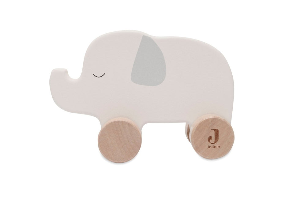 Jollein Speelgoed Auto Olifant Op Wielen Jungle Jambo - Jollein - Babywinkel - 8717329388642