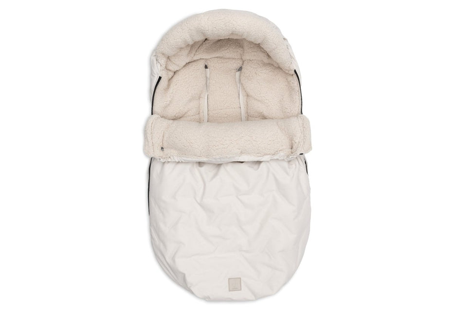 Jollein Voetenzak Embossed/ Sand koop je bij Babywinkel