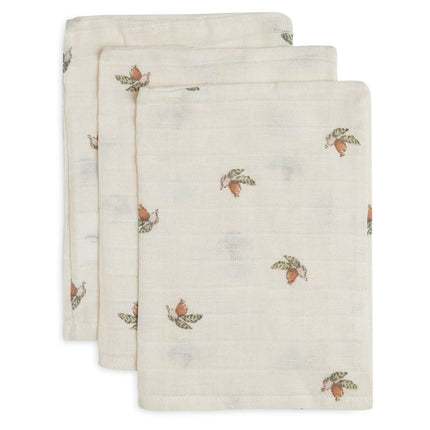 Jollein Washandje Hydrofiel Rosehip 3st - Jollein - Babywinkel - 8717329373365