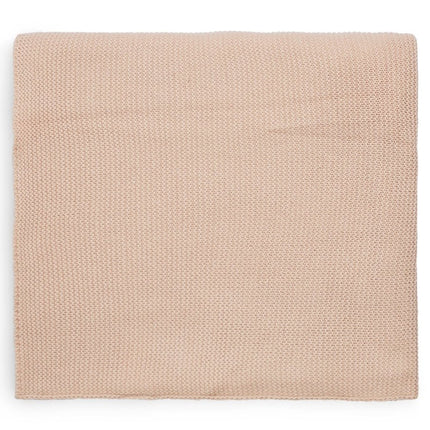 Jollein Wiegdeken Basic Knit Pale Pink 75x100cm - Jollein - Babywinkel - 8717329361270