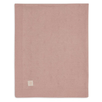 Jollein Wiegdeken Cosy Knit Wild Rose 75 X 100 Cm - Jollein - Babywinkel - 8717329386563