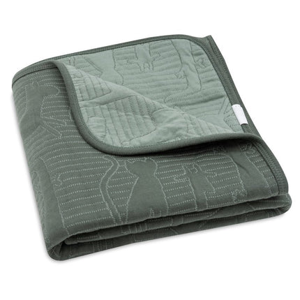 Jollein Wiegdeken Jungle Jambo Ash Green/Laurel 75 X 100 Cm - Jollein - Babywinkel - 8717329387775
