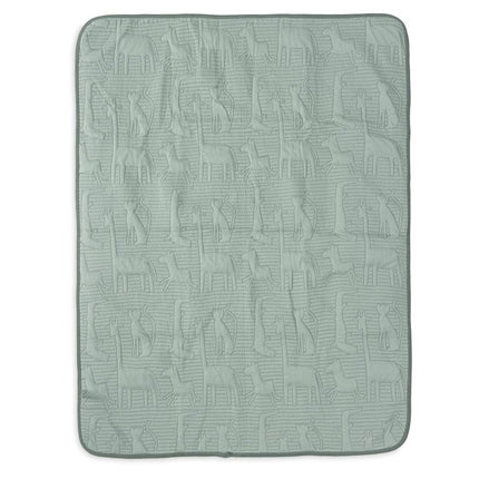 Jollein Wiegdeken Jungle Jambo Ash Green/Laurel 75 X 100 Cm - Jollein - Babywinkel - 8717329387775
