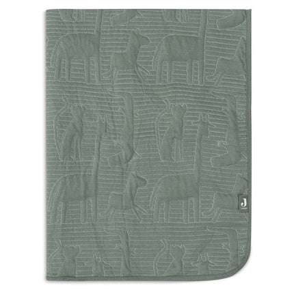 Jollein Wiegdeken Jungle Jambo Ash Green/Laurel 75 X 100 Cm - Jollein - Babywinkel - 8717329387775