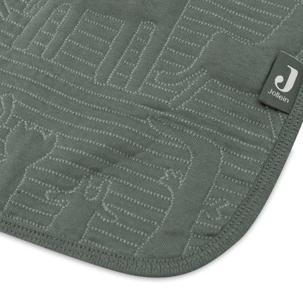 Jollein Wiegdeken Jungle Jambo Ash Green/Laurel 75 X 100 Cm - Jollein - Babywinkel - 8717329387775