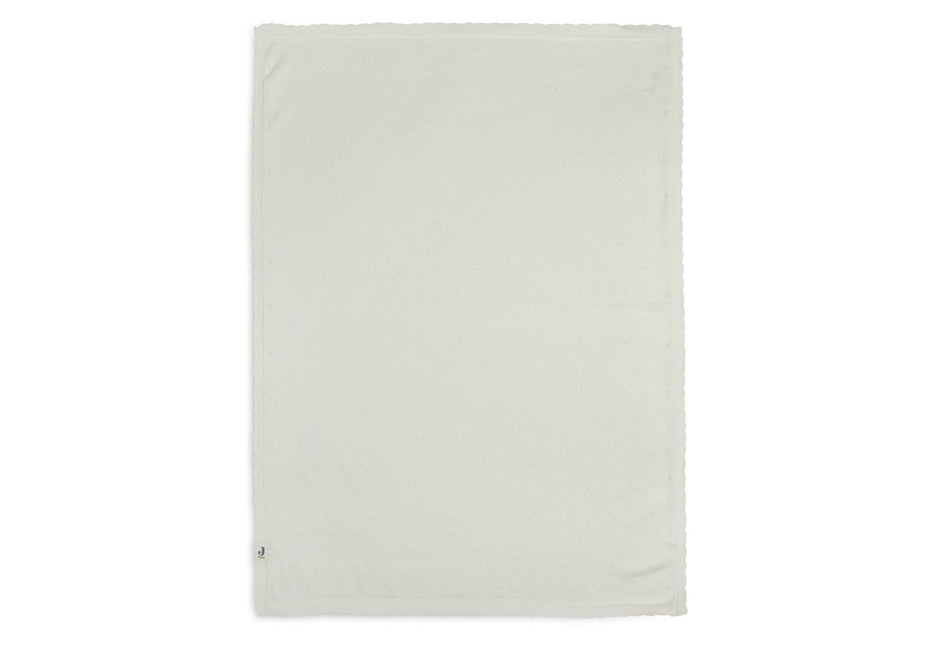 Jollein Wiegdeken Pointelle Ivory 100x150cm koop je bij Babywinkel