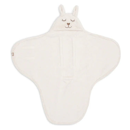 Jollein Wikkeldeken Baby Bunny Cloudy Rib/ Oatmeal - Babywinkel - 8717329401563