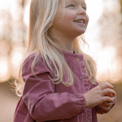 Jurkje lange mouw Rouge - Babywinkel - 8721122581827