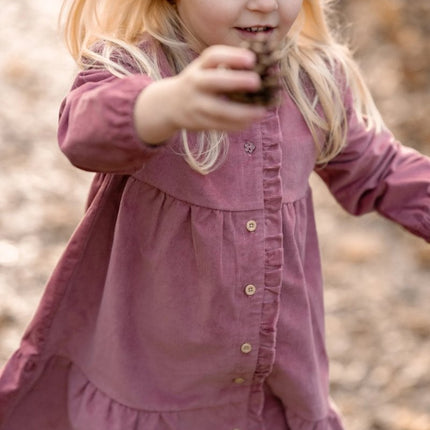 Jurkje lange mouw Rouge - Babywinkel - 8721122581827