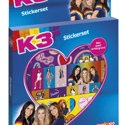 K3 Stickerset - Babywinkel - 8714274830233