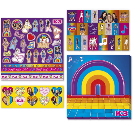 K3 Stickerset - Babywinkel - 8714274830233