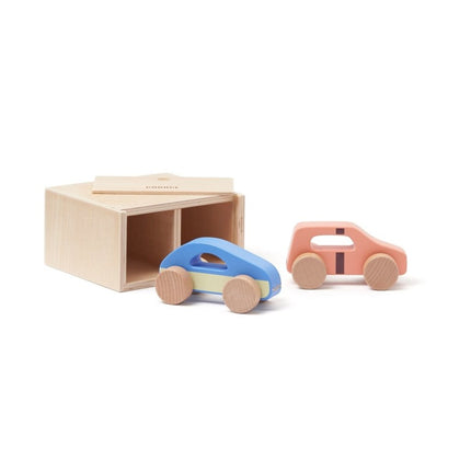 Kid's Concept Speelgoed Auto Garage Met Auto'S 3 delig - Kid's Concept - Babywinkel - 7340028733454