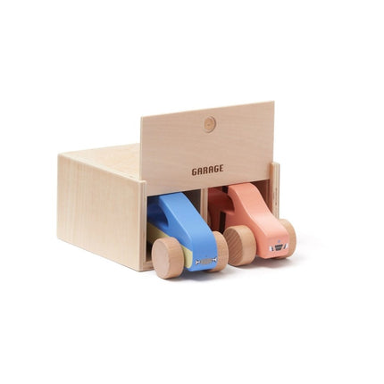 Kid's Concept Speelgoed Auto Garage Met Auto'S 3 delig - Kid's Concept - Babywinkel - 7340028733454
