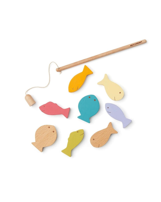 Kid's Concept Spelletje Vissen Hout - Kid's Concept - Babywinkel - 7340028734581