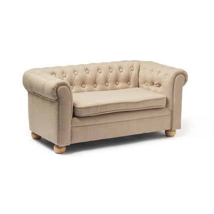 Kid's Concept Stoel Sofa Chesterfield Small Beige - Kid's Concept - Babywinkel - 7340028732990