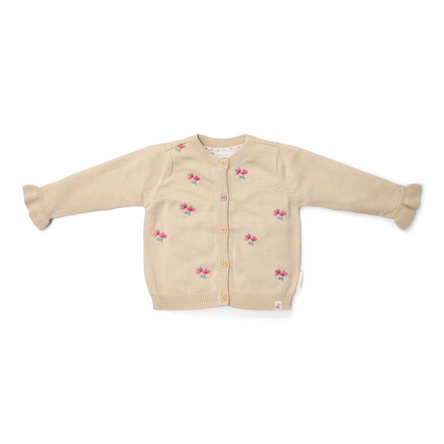 Strickjacke Sand
